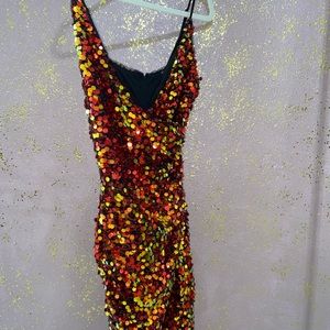 Pixie Year Edition Sequin Mini Dress
